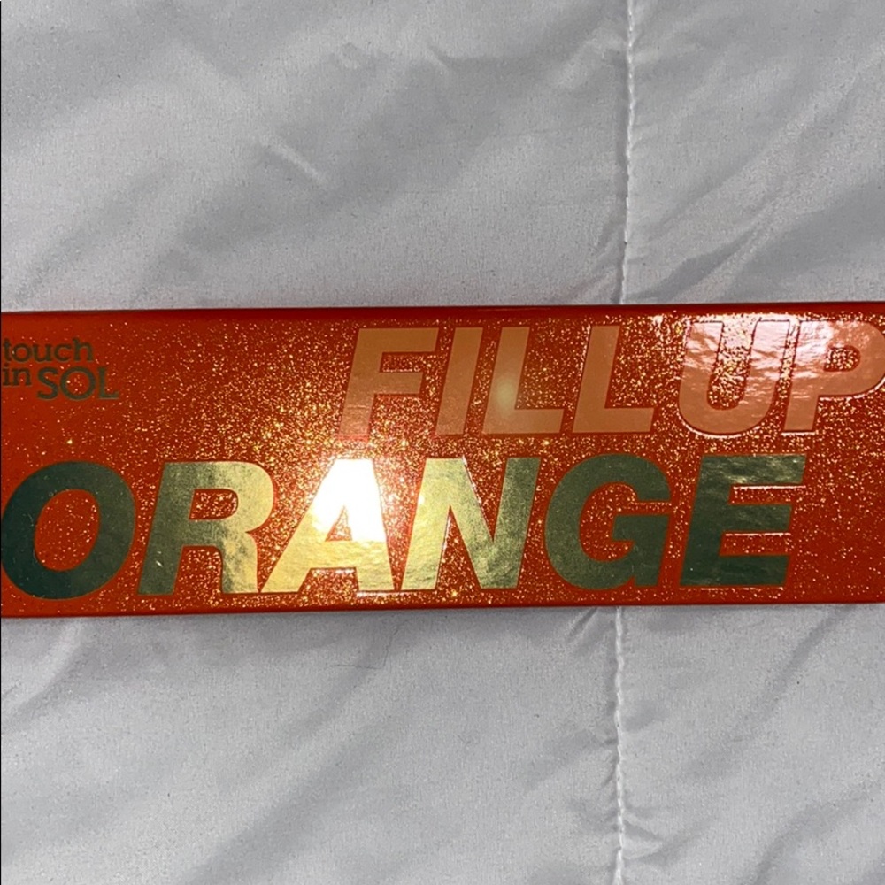 Touch in Sol Fill up Orange Eye Shadow palette